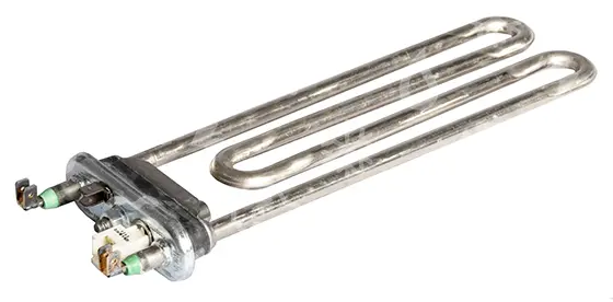 těleso topné 1950 W, L=230 mm, ZANUSSI/ELECTROLUX/AEG, s otvorem, 2x pojistka, NTC